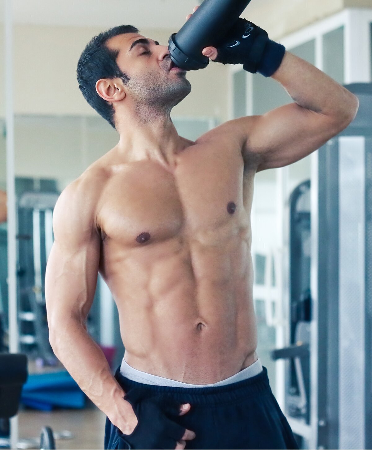 Beverly Hills urology model with brown hair