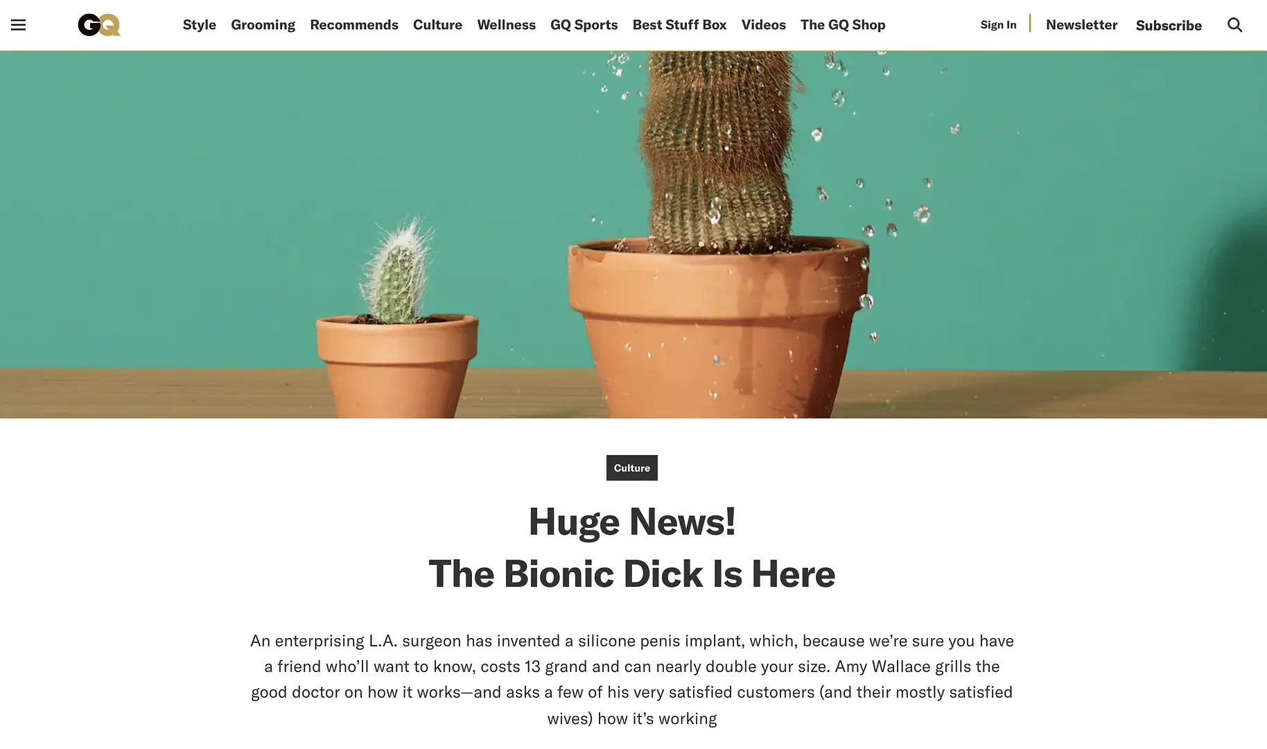 HUGE NEWS! THE BIONIC DICK IS HERE